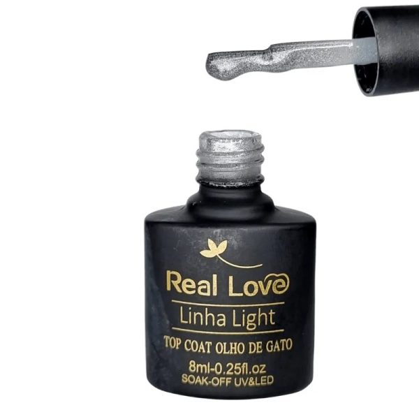 Top Coat Para Unhas Linha Light 8ml - Real Love – Real Love Brasil